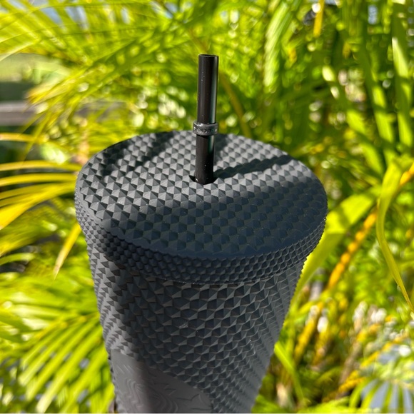 Starbucks Mexico LIMITED EDITION Matte Black Studded Tumbler Cup 24oz Venti New - Picture 8 of 11